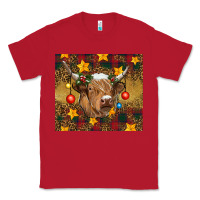 Red Christmas cow Classic Tee - RanaPortraitStore
