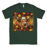 Sports Green Christmas cow Classic Tee - RanaPortraitStore