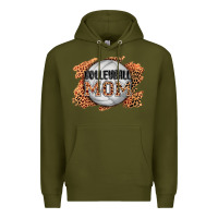 Army Green volleyball mom Premium Hoodie - AdoDesignShop