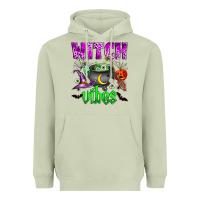 Matcha witch vibes Heavyweight Hoodie - Zillion Design Studio