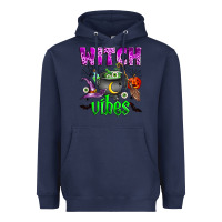 Navy witch vibes Heavyweight Hoodie - Zillion Design Studio