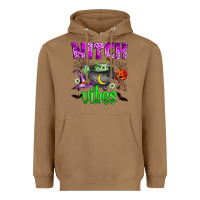 Toasted Coconut witch vibes Heavyweight Hoodie - Zillion Design Studio