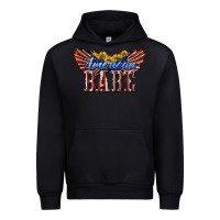 Black American Babe With Sunflowers Urban Hoodie - LillyAllenDesigns