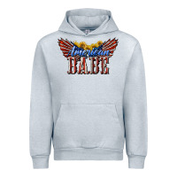 American Babe With Sunflowers Urban Hoodie | Teevron