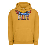 Pigment Peanut Butter American Babe With Sunflowers Urban Hoodie - LillyAllenDesigns