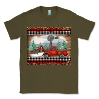 Army Green christmas farm and truck Classic Tee - RanaPortraitStore