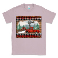 Lilac christmas farm and truck Classic Tee - RanaPortraitStore