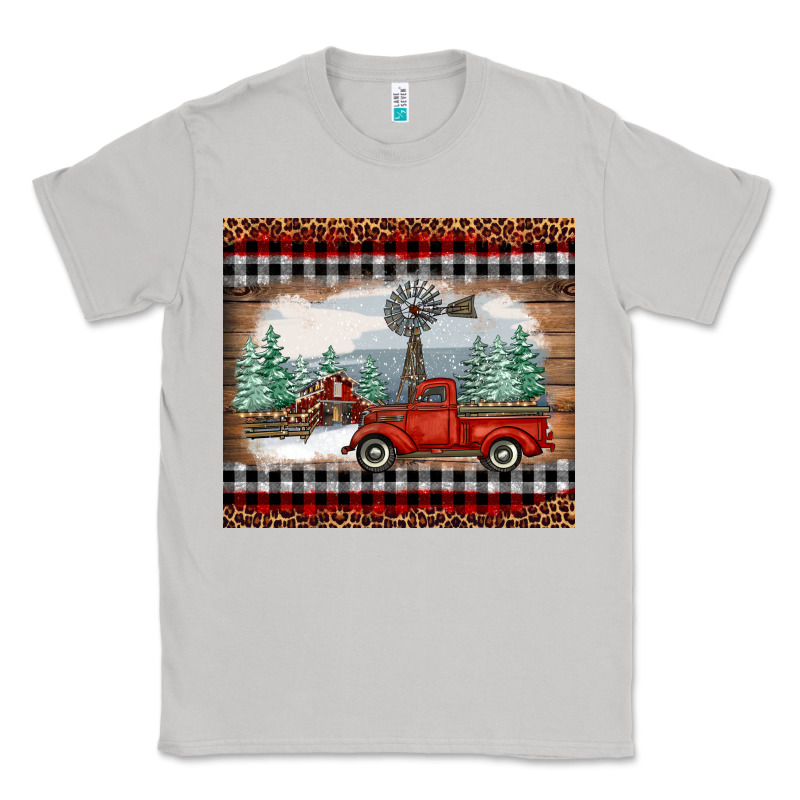 Christmas Farm And Truck Classic Tee by RanaPortraitStore | Teevron