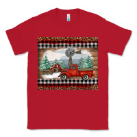 Red christmas farm and truck Classic Tee - RanaPortraitStore