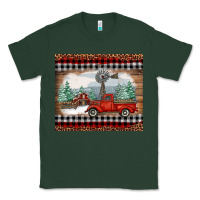 Sports Green christmas farm and truck Classic Tee - RanaPortraitStore