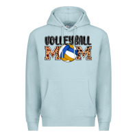 Blue Mist volleyball mom Premium Hoodie - AdoDesignShop