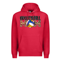 Cardinal volleyball mom Premium Hoodie - AdoDesignShop