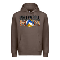 Coffee volleyball mom Premium Hoodie - AdoDesignShop
