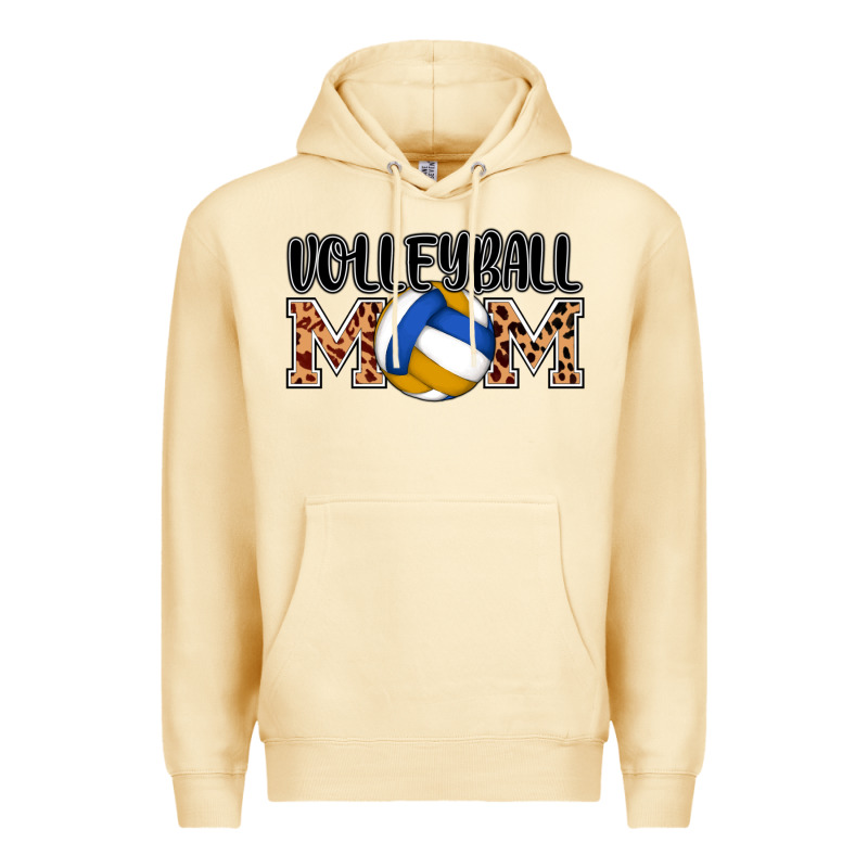 Volleyball Mom Premium Hoodie by AdoDesignShop | Teevron