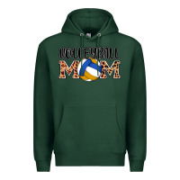 Sports Green volleyball mom Premium Hoodie - AdoDesignShop
