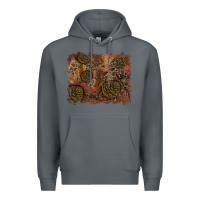 Rock glitter leopard fall background Premium Hoodie - RanaPortraitStore