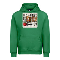 Emerald very merry teacher christmas coaster Urban Hoodie - Jasminsmagicworld