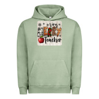 Pigment Oil Green very merry teacher christmas coaster Urban Hoodie - Jasminsmagicworld