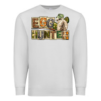 Dove Grey Egg Hunter Easter Day Premium Sweatshirt - Neo Western