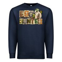 Navy Egg Hunter Easter Day Premium Sweatshirt - Neo Western