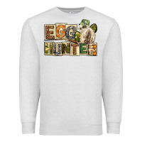 Oatmeal Heather Egg Hunter Easter Day Premium Sweatshirt - Neo Western