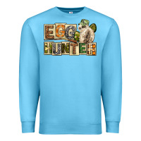 Ocean Blue Egg Hunter Easter Day Premium Sweatshirt - Neo Western