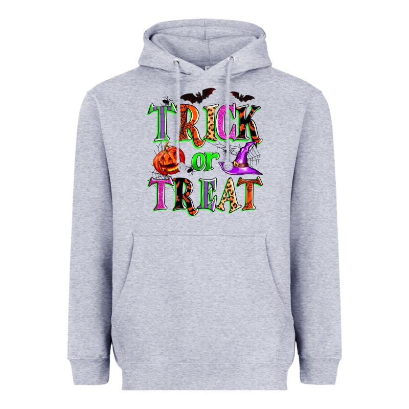 Trick Or Treat Heavyweight Hoodie by Zillion Design Studio | Teevron
