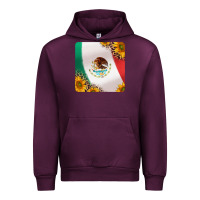 Mexican Flag Sunflowers And Leopard Coaster Urban Hoodie | Teevron