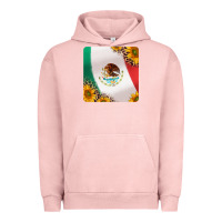 Pigment Salmon mexican flag sunflowers and leopard coaster Urban Hoodie - Jasminsmagicworld