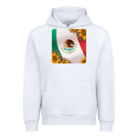 White mexican flag sunflowers and leopard coaster Urban Hoodie - Jasminsmagicworld