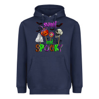 Navy sweet and spooky Heavyweight Hoodie - Zillion Design Studio