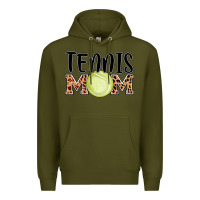 Army Green tennis mom Premium Hoodie - AdoDesignShop