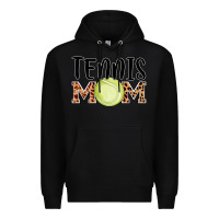 Black tennis mom Premium Hoodie - AdoDesignShop