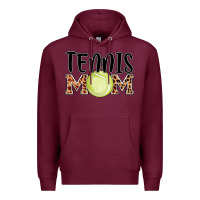 Burgundy tennis mom Premium Hoodie - AdoDesignShop