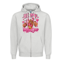 Dove Grey be my valentine afro girl sneakers Zipper Hoodie - RanaPortraitStore