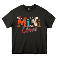 Asphalt Mini Claus Heavy Core Tee - CowhideDigitalArt