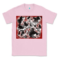 Bubblegum Pink cowhide glitter tooled leather Classic Tee - RanaPortraitStore