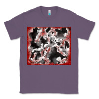 Lavender cowhide glitter tooled leather Classic Tee - RanaPortraitStore