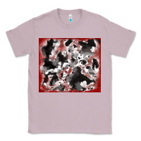 Lilac cowhide glitter tooled leather Classic Tee - RanaPortraitStore