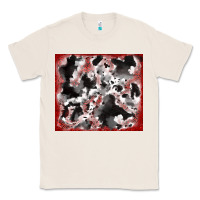 Natural cowhide glitter tooled leather Classic Tee - RanaPortraitStore