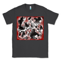 Smoke cowhide glitter tooled leather Classic Tee - RanaPortraitStore