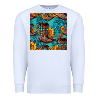 White western boots seamless pattern Premium Sweatshirt - HRA Design Shop