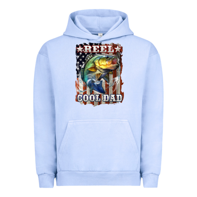 Reel Cool Dad Bass Urban Hoodie by LillyAllenDesigns | Teevron