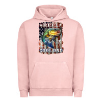 Pigment Salmon Reel Cool Dad Bass Urban Hoodie - LillyAllenDesigns