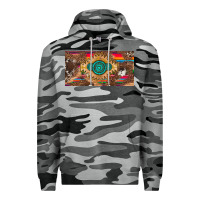 Slate Camo western gemstone and leopard with serape licanse plate Premium Hoodie - Artiststas
