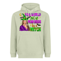 Matcha in a world full of princesses be a witch Heavyweight Hoodie - Zillion Design Studio