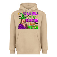Mushroom in a world full of princesses be a witch Heavyweight Hoodie - Zillion Design Studio