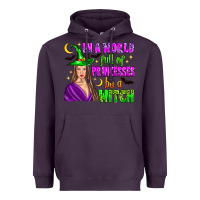 Plum in a world full of princesses be a witch Heavyweight Hoodie - Zillion Design Studio