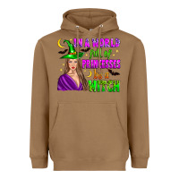 Toasted Coconut in a world full of princesses be a witch Heavyweight Hoodie - Zillion Design Studio