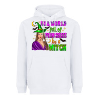White in a world full of princesses be a witch Heavyweight Hoodie - Zillion Design Studio